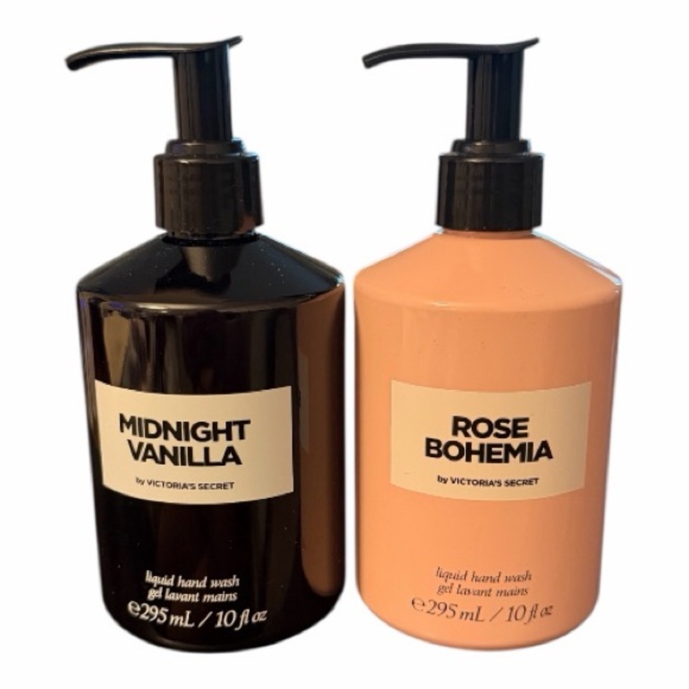 Victoria’s Secret Hand Wash Bundle | Midnight Vanilla & Rose Bohemia | New